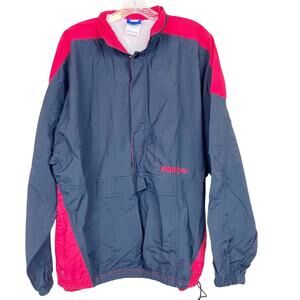 Vintage Umbro Black Red Windbreaker Sz XL